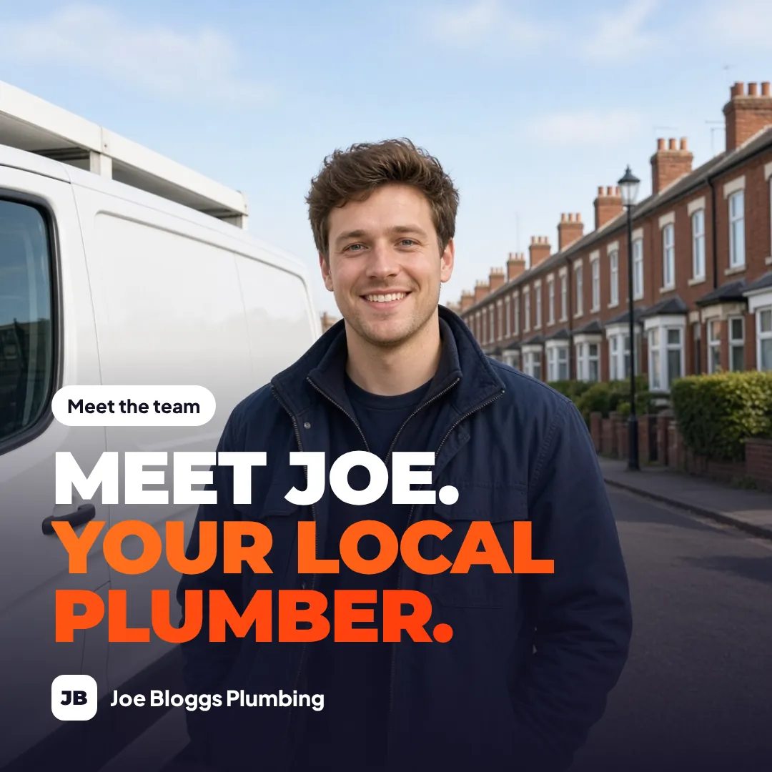 Post: meet Joe, your local plumber