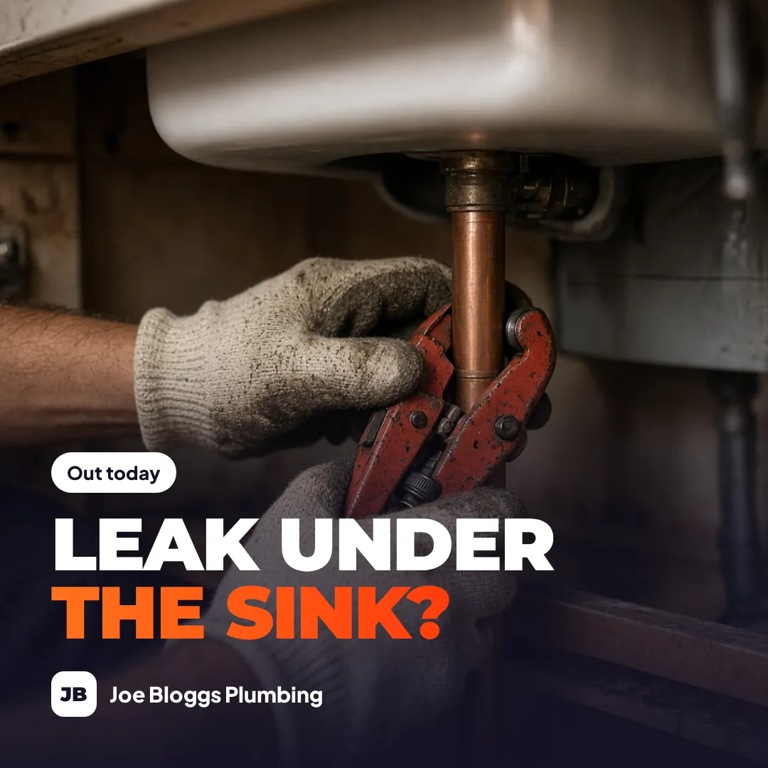Post: leak under the sink?
